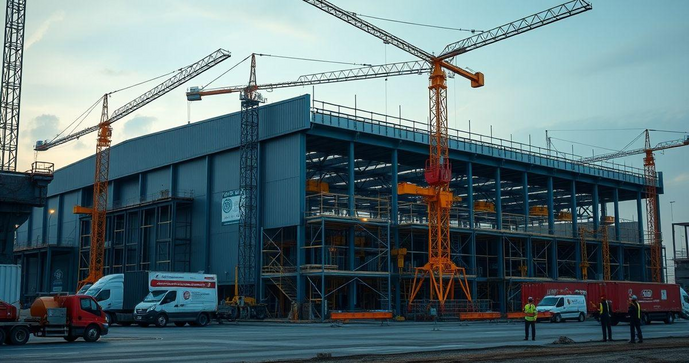 Construção galpão industrial: Diretrizes para um projeto eficiente Construção galpão industrial: Diretrizes para um projeto eficiente